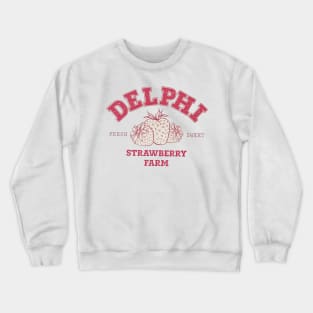 Delphi Strawberry Farm Service Fresh Sweet Percy Crewneck Sweatshirt